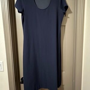 J. Jill Classic Navy Dress Size M MT